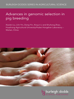 cover image of Advances in genomic selection in pig breeding